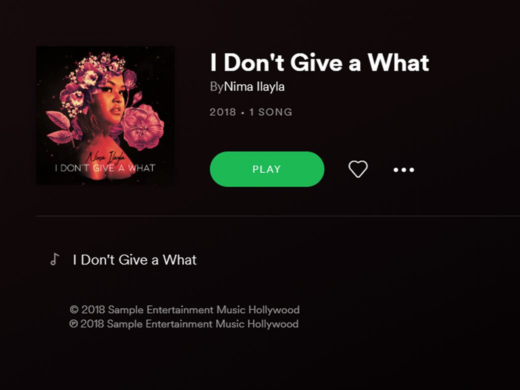 Rekaman Dua Single di California